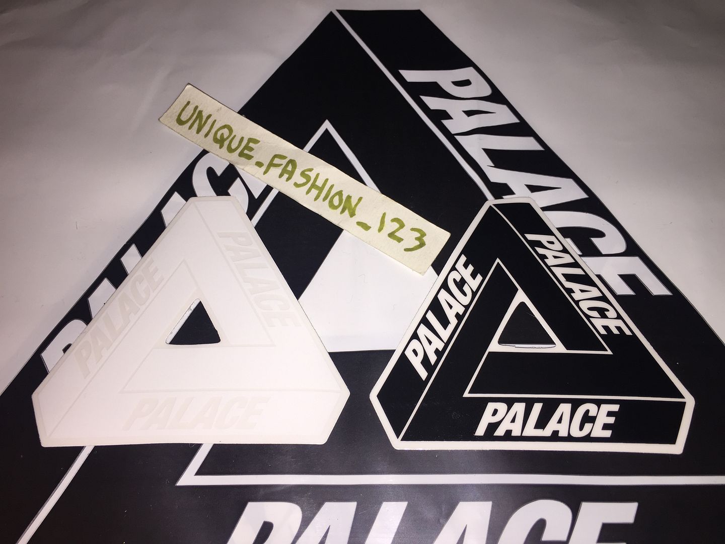 PALACE SKATEBOARDS 6 STICKER PACK SS16 TRI FERG T2 TERMINATOR COPY