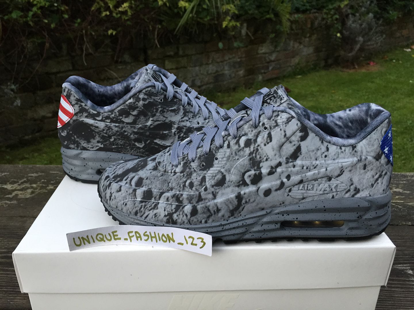 NIKE AIR MAX LUNAR 90 SP APOLLO MOON LANDING US 9 UK 8 42.5 ATMOS