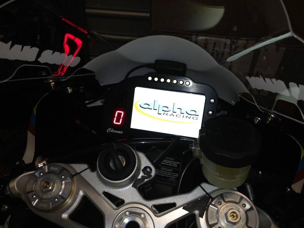 alphaRacing Color LED Dash/Datalogger/GPS Laptimer PLUG & PLAY BMW S1000RR Forums BMW