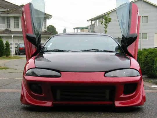 1997 modified Eagle Talon TSI front 1997 modified Eagle Talon TSI front