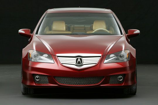 2006 Acura RL front view 2006 Acura RL front view