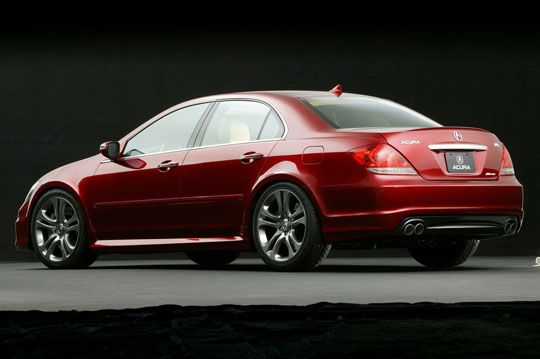 2006 Acura RL rear left 2006 Acura RL rear left