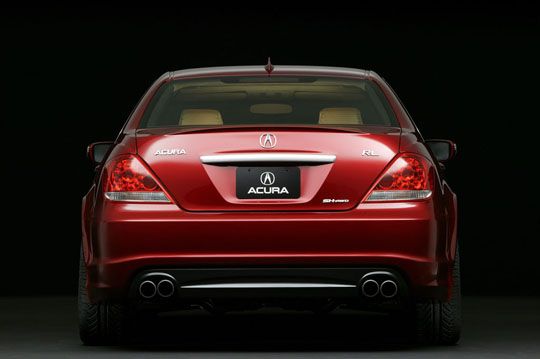 2006 Acura RL rear view 2006 Acura RL rear view