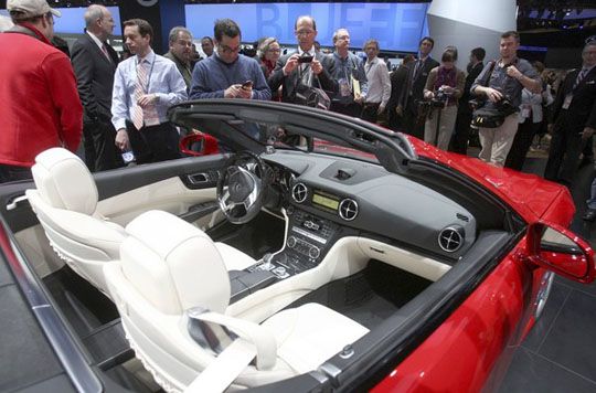 2013 Mercedes Benz SL interior 2013 Mercedes Benz SL interior