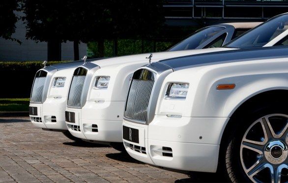 3 Collective Rolls-Royce Phantom Drophead Coupe Series London - 2012