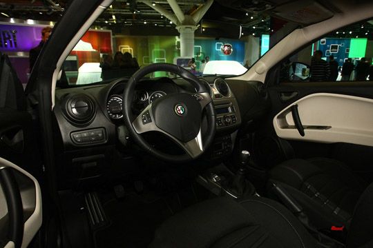 Alfa MiTo TwinAir interior Alfa MiTo TwinAir interior