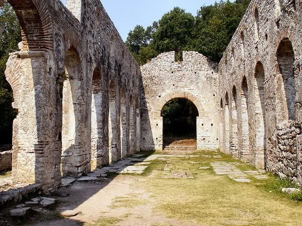 Archeological site at Butrint Archeological site at Butrint