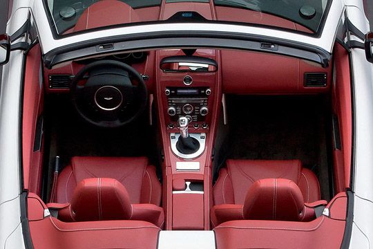 Aston Martin V12 Vantage Roadster interior