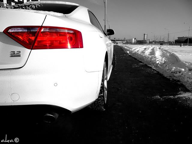 Audi A5 rear view