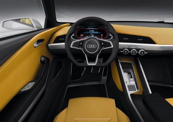 Audi Crosslane Coupe Concept dashboard
