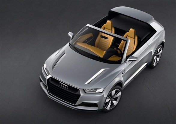 Audi Crosslane Coupe Concept top view