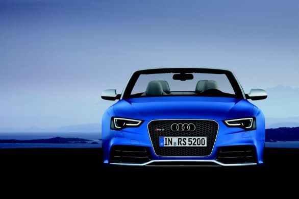 Audi RS5 Cabriolet Eye to Eye view