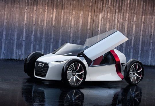Audi Urban Concept door open Audi Urban Concept door open