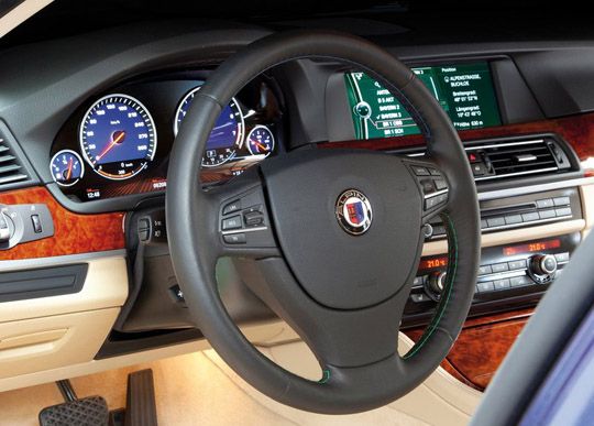 BMW Alpina B5 BiTurbo dashboard BMW Alpina B5 BiTurbo dashboard