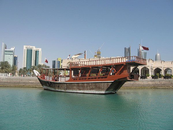 Boat tour in Doha Boat tour in Doha