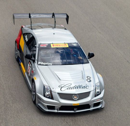Cadillac CTS-V Coupe SCCS Race Car top view Cadillac CTS-V Coupe SCCS Race Car top view