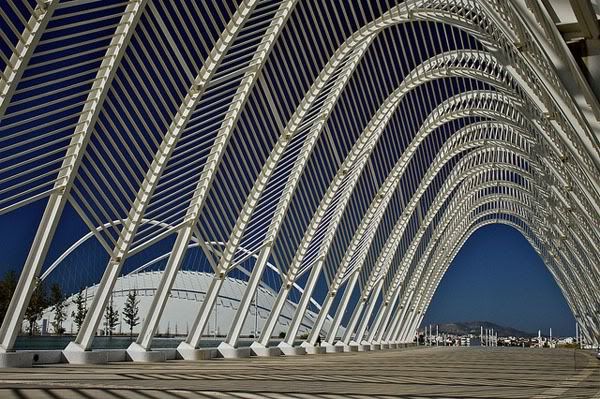Calatrava path to th eOlympic stadium, OAKA Calatrava path to th eOlympic stadium, OAKA