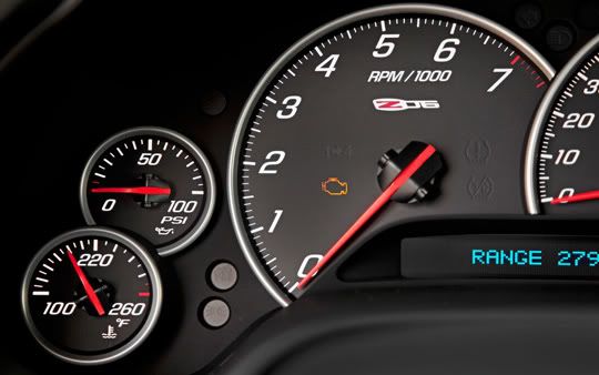 Chevrolet Corvette zo6 gauges Chevrolet Corvette zo6 gauges
