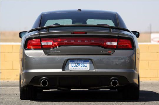 Dodge SRT8 Charger rear Dodge SRT8 Charger rear