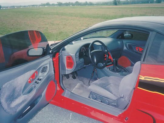 1991 Eagle Talon TSI interior 1991 Eagle Talon TSI interior