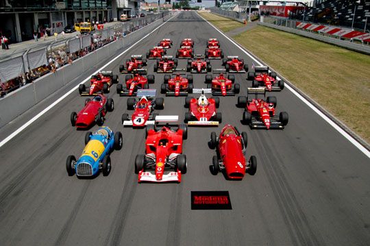 F1 Ferrari cars F1 Ferrari cars