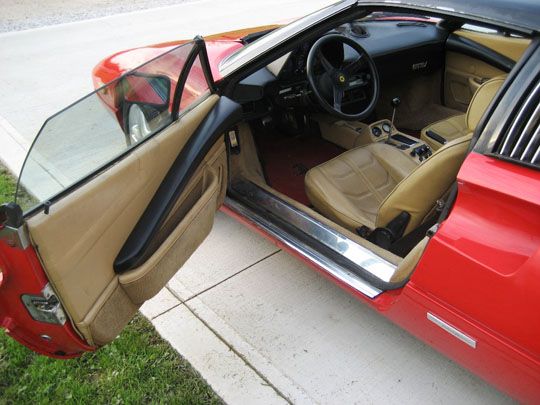 Ferrari 308 GTS door open Ferrari 308 GTS door open