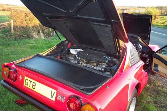 Ferrari 308 GTS engine Ferrari 308 GTS engine