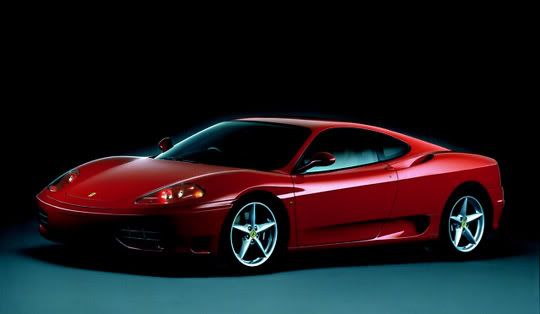 Ferrari 360 Modena side Ferrari 360 Modena side