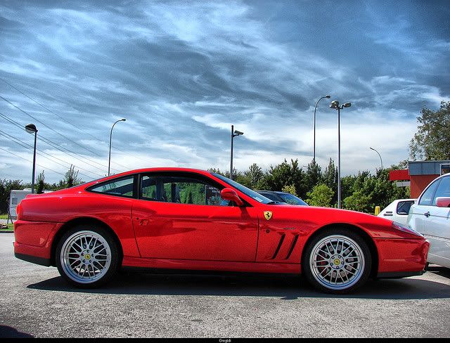 Ferrari 575 Side View
