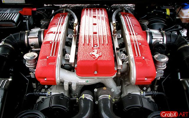 Ferrari 575 Superamerica engine
