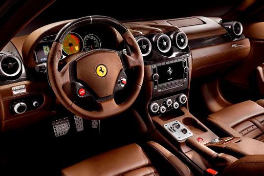 Ferrari 612 Scaglietti interior Ferrari 612 Scaglietti interior