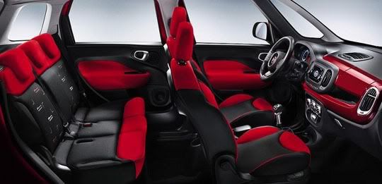Fiat 500 L seats Fiat 500 L seats