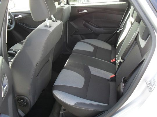Ford Focus Titanium backseats Ford Focus Titanium backseats