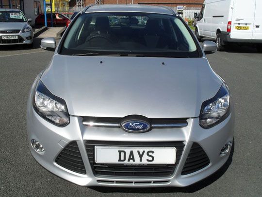Ford Focus Titanium front view Ford Focus Titanium front view