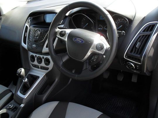 Ford Focus Titanium interior Ford Focus Titanium interior