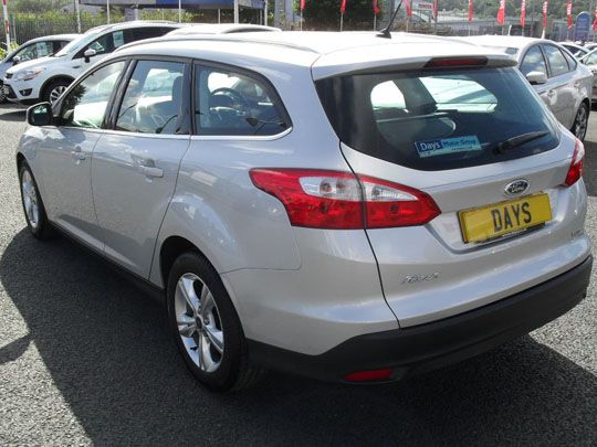 Ford Focus Titanium rear view Ford Focus Titanium rear view