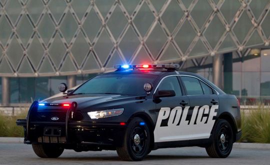 Ford Interceptor police car Ford Interceptor police car