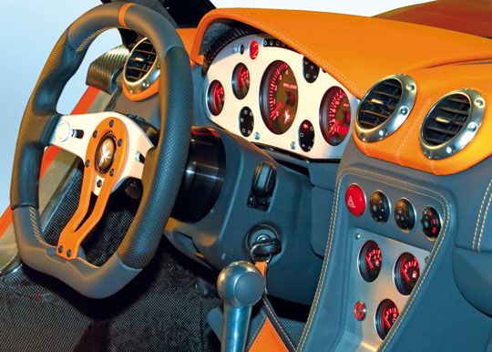 Gumpert Apollo interior Gumpert Apollo interior