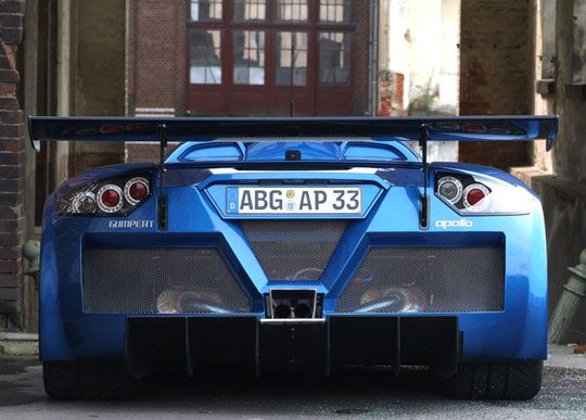 Gumpert Apollo rear view Gumpert Apollo rear view