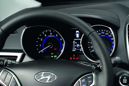 Hyundai I30 gauges Hyundai I30 gauges