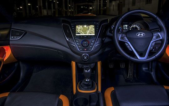 Hyundai Veloster Concept Street interior Hyundai Veloster Concept Street interior