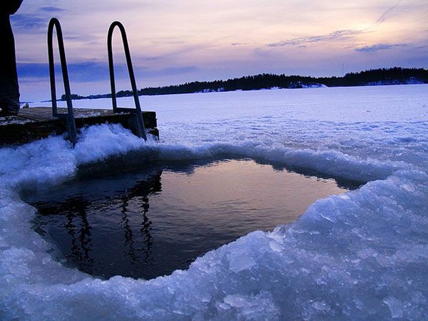 Ice lake in Finland. brrrr.. Ice lake in Finland. brrrr..