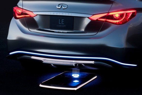 Infiniti LE Concept Charging system