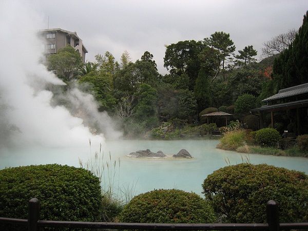 Japan's hot bubbling mud Japan's hot bubbling mud