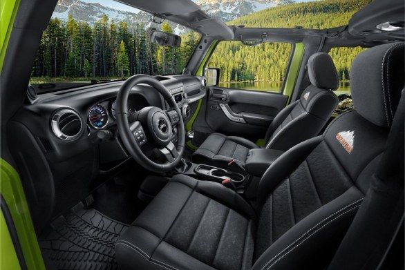 Jeep Wrangler Mountain Interior