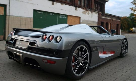 Koenigsegg CCR Edo 2011 rear view Koenigsegg CCR Edo 2011 rear view