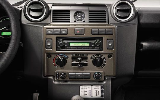 Land Rover Defender X-Tech Special Edition interior Land Rover Defender X-Tech Special Edition interior