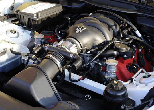 Maserati Gran Turismo MC Stradale engine Maserati Gran Turismo MC Stradale engine