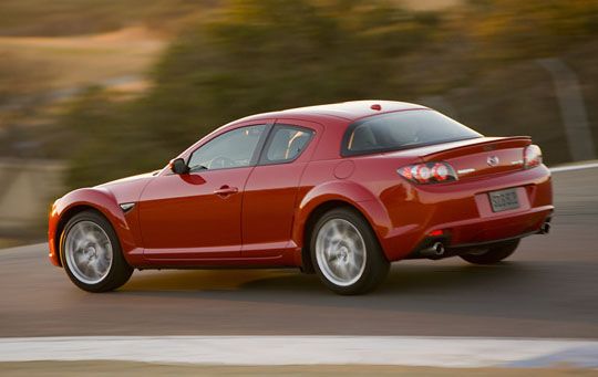 Mazda RX-8 rear Mazda RX-8 rear
