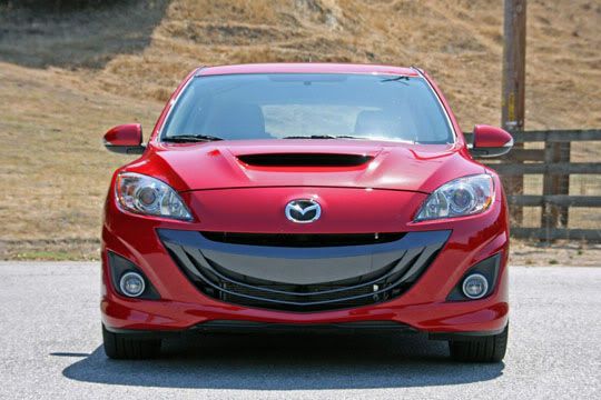 Mazda Speed 3 front Mazda Speed 3 front
